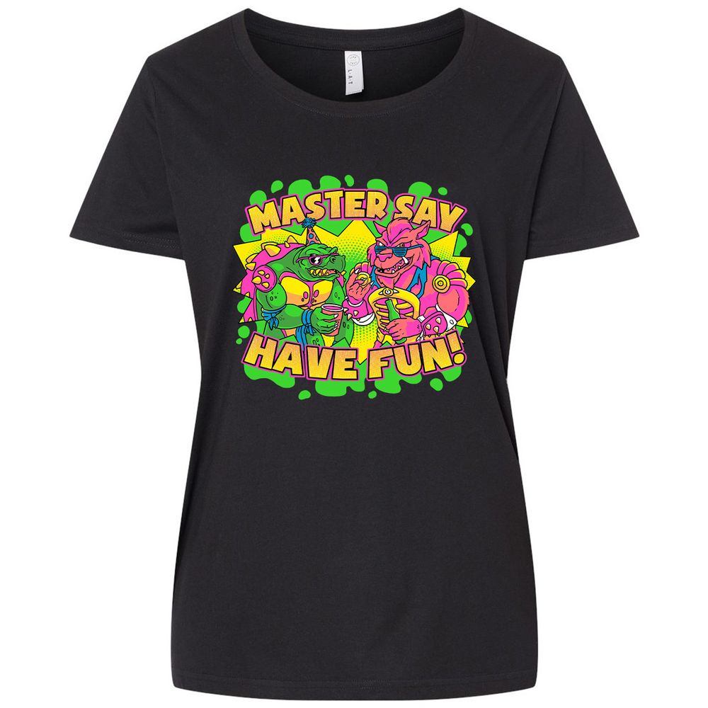 Ladies Curvy Jersey - ZXJ62K3D - Blended Black - 1