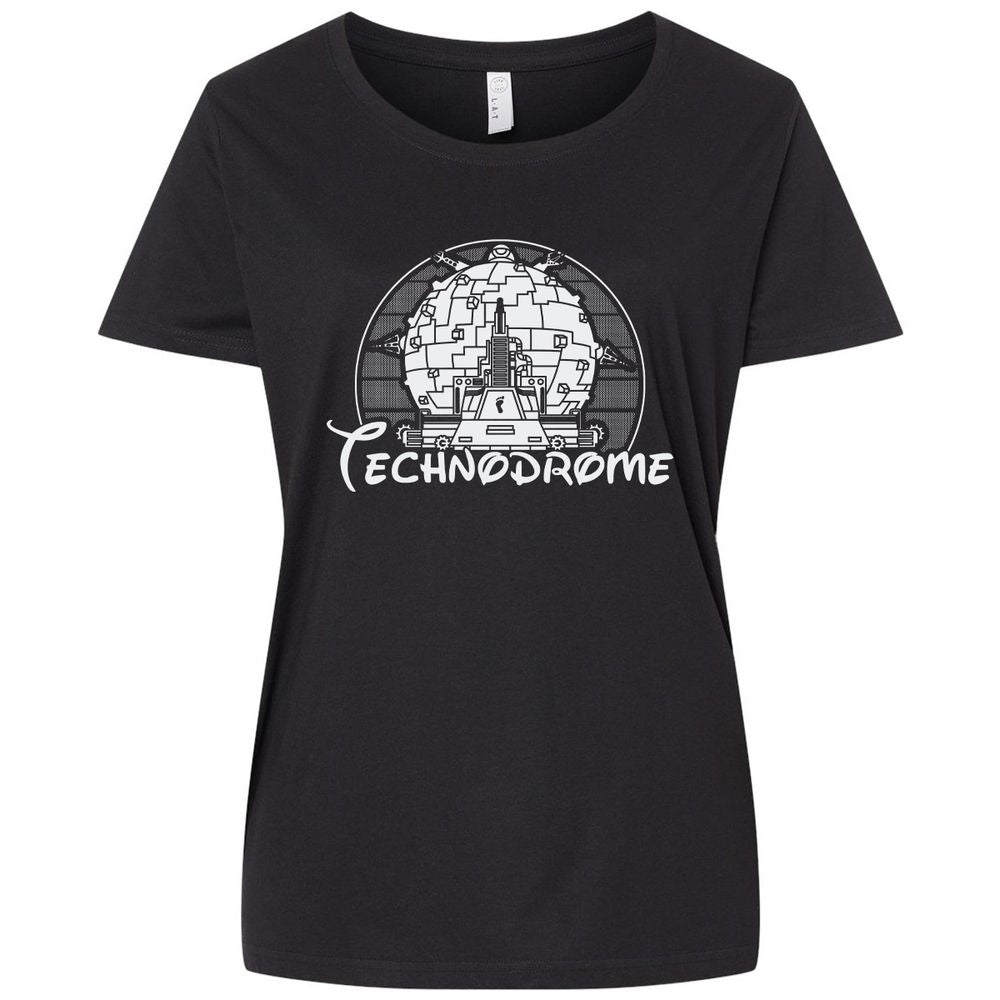 Ladies Curvy Jersey - AMWE1Q9Q - Blended Black - 1