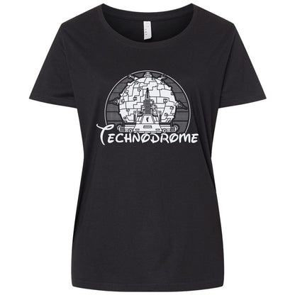 Ladies Curvy Jersey - AMWE1Q9Q - Blended Black - 1