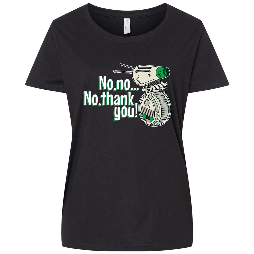 Ladies Curvy Jersey - Z99687C4 - Blended Black - 1