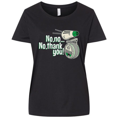 Ladies Curvy Jersey - Z99687C4 - Blended Black - 1