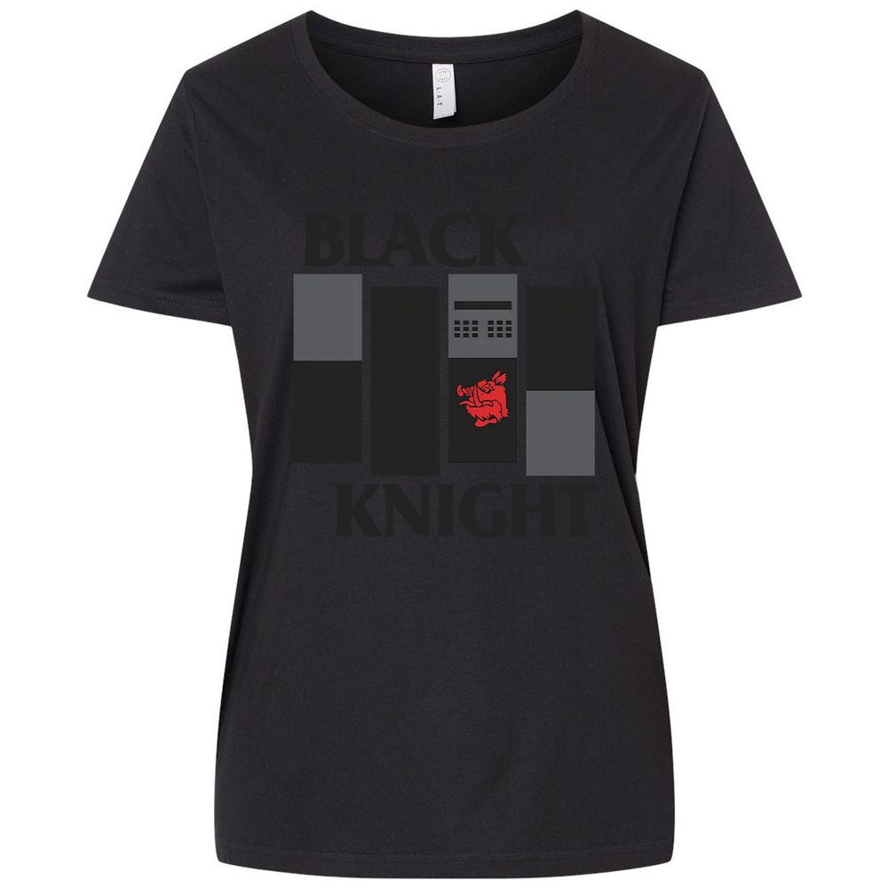 Ladies Curvy Jersey - ZT4EWTSQ - Blended Black - 1