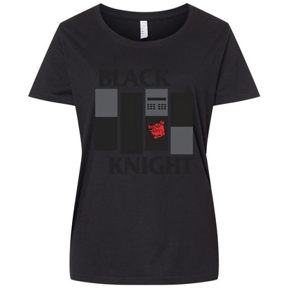 Ladies Curvy Jersey - ZT4EWTSQ - Blended Black - 1