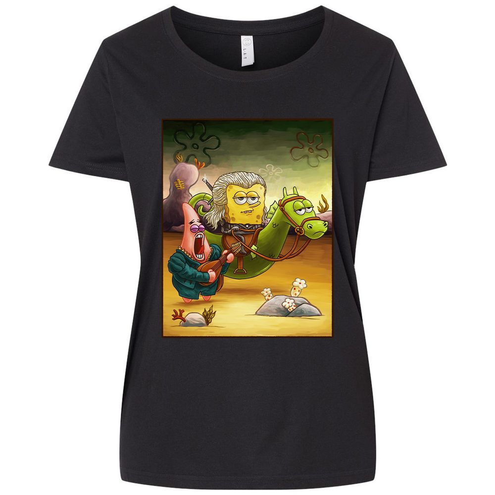 Ladies Curvy Jersey - N1832XWP - Blended Black - 1