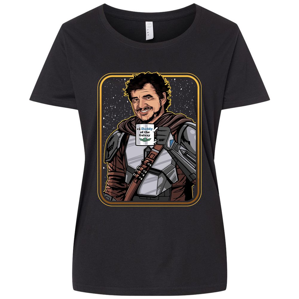 Ladies Curvy Jersey - PJ8DS21G - Blended Black - 1