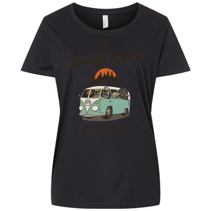 Ladies Curvy Jersey - WBJ3DD9N - Blended Black - 1