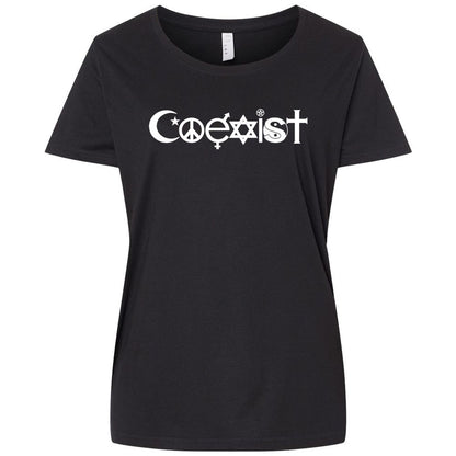 Ladies Curvy Jersey - 2W8U9UQU - Blended Black - 1