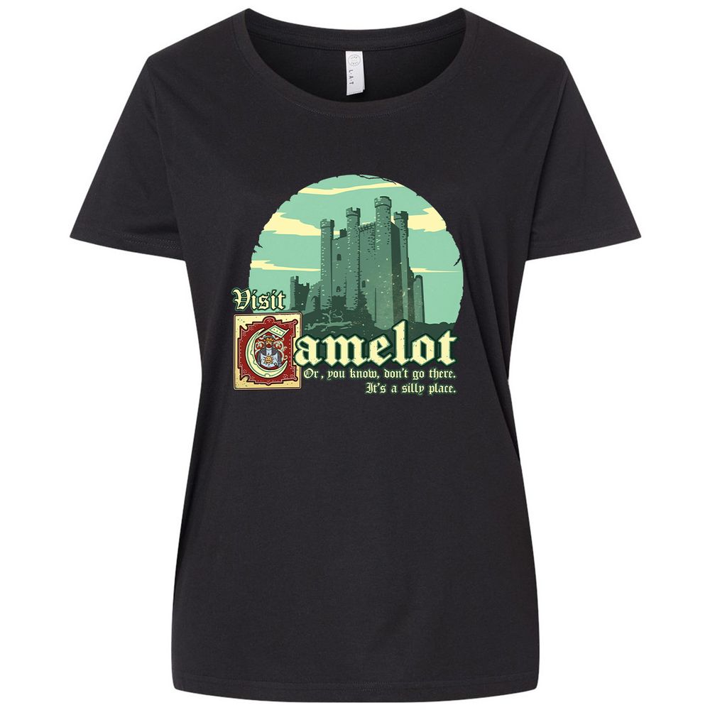 Ladies Curvy Jersey - 2TYKUMEQ - Blended Black - 1