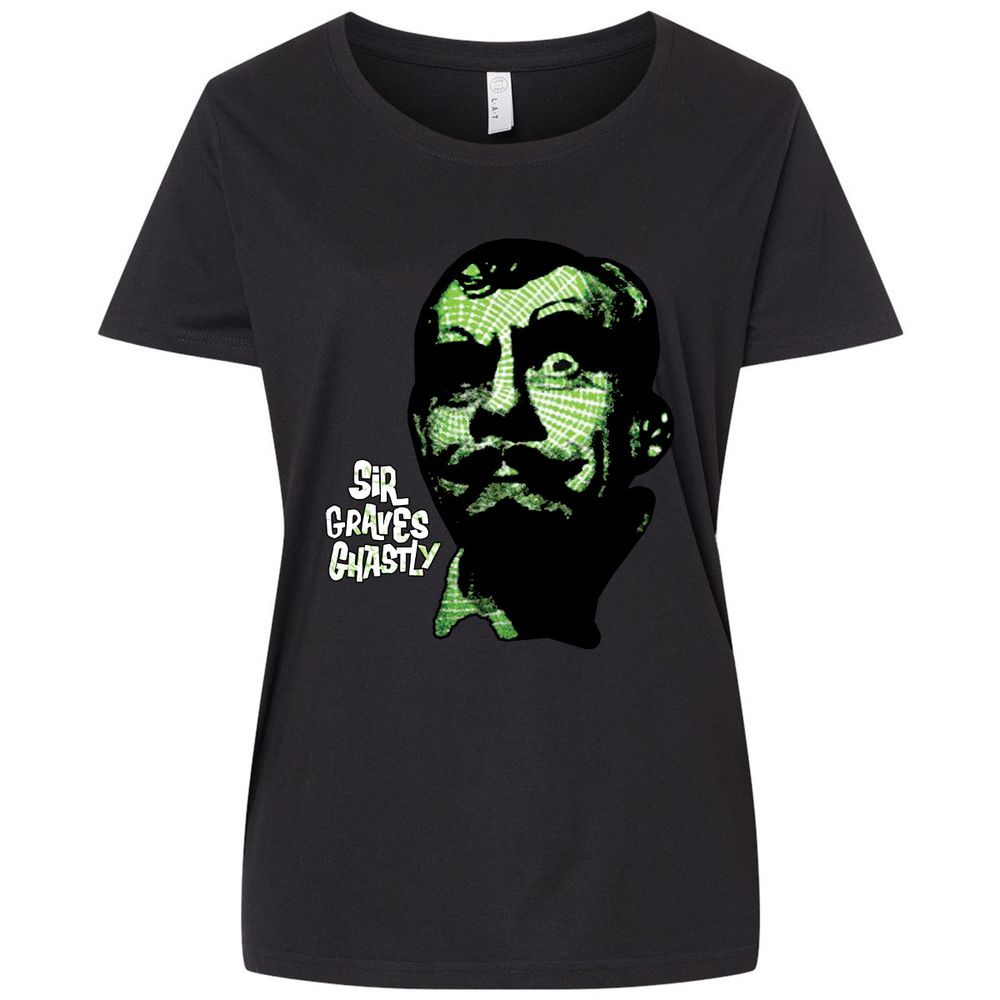 Ladies Curvy Jersey - 4GJU7KRD - Blended Black - 1