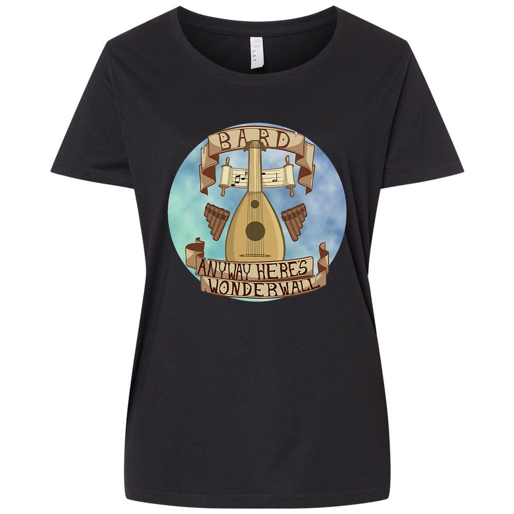 Ladies Curvy Jersey - SGY6PGTS - Blended Black - 1