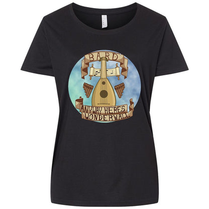 Ladies Curvy Jersey - SGY6PGTS - Blended Black - 1