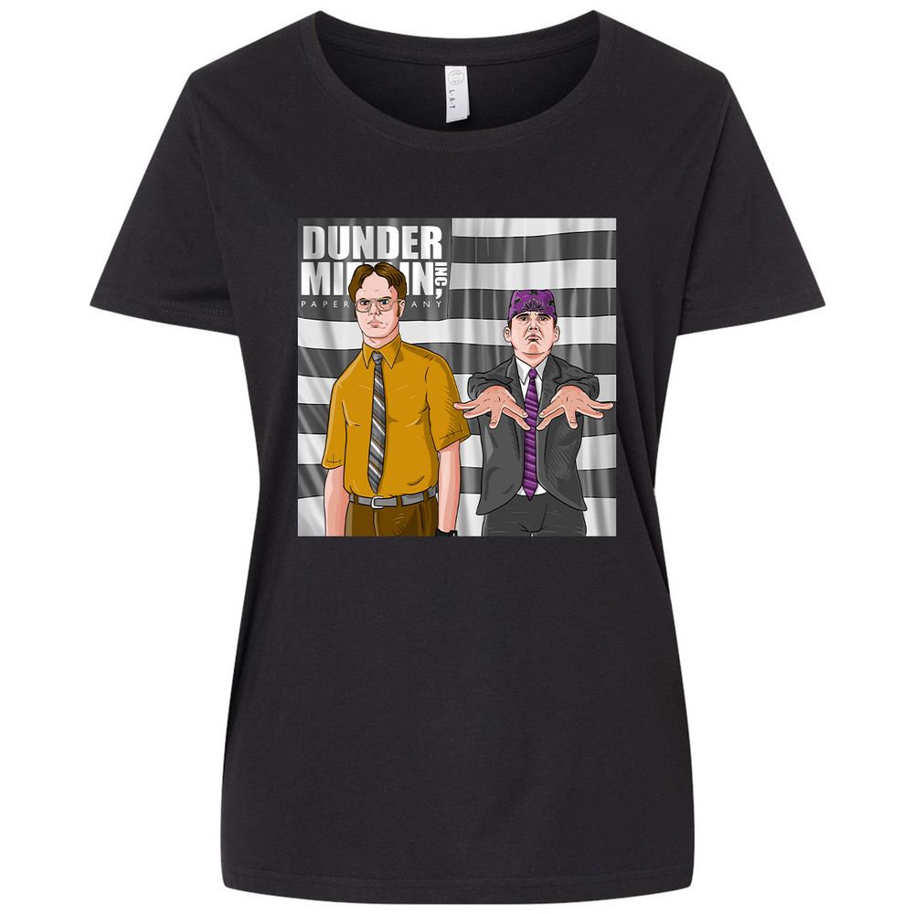 Ladies Curvy Jersey - MC11EZY4 - Blended Black - 1