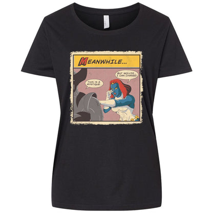 Ladies Curvy Jersey - LCX1SGV6 - Blended Black - 1