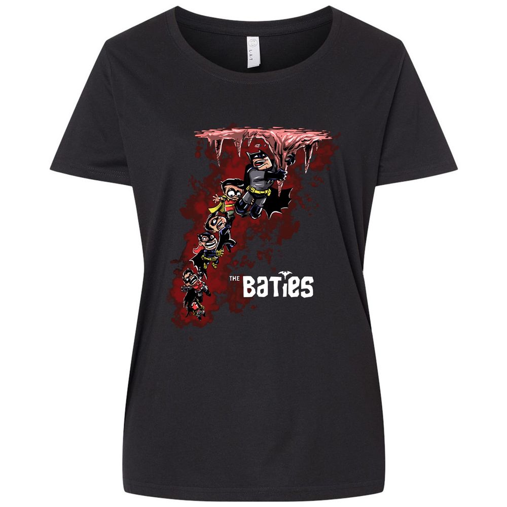 Ladies Curvy Jersey - XFMYHSNS - Blended Black - 1