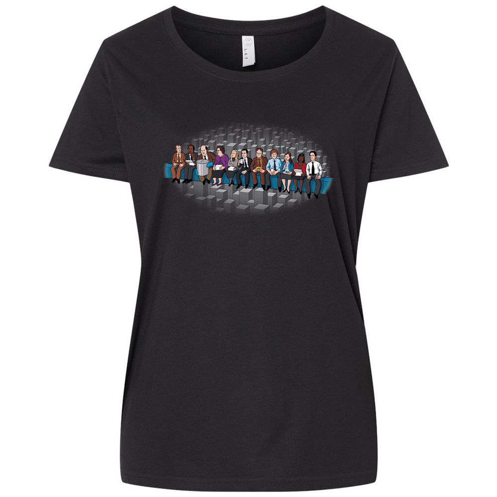 Ladies Curvy Jersey - XP9AFUPW - Blended Black - 1