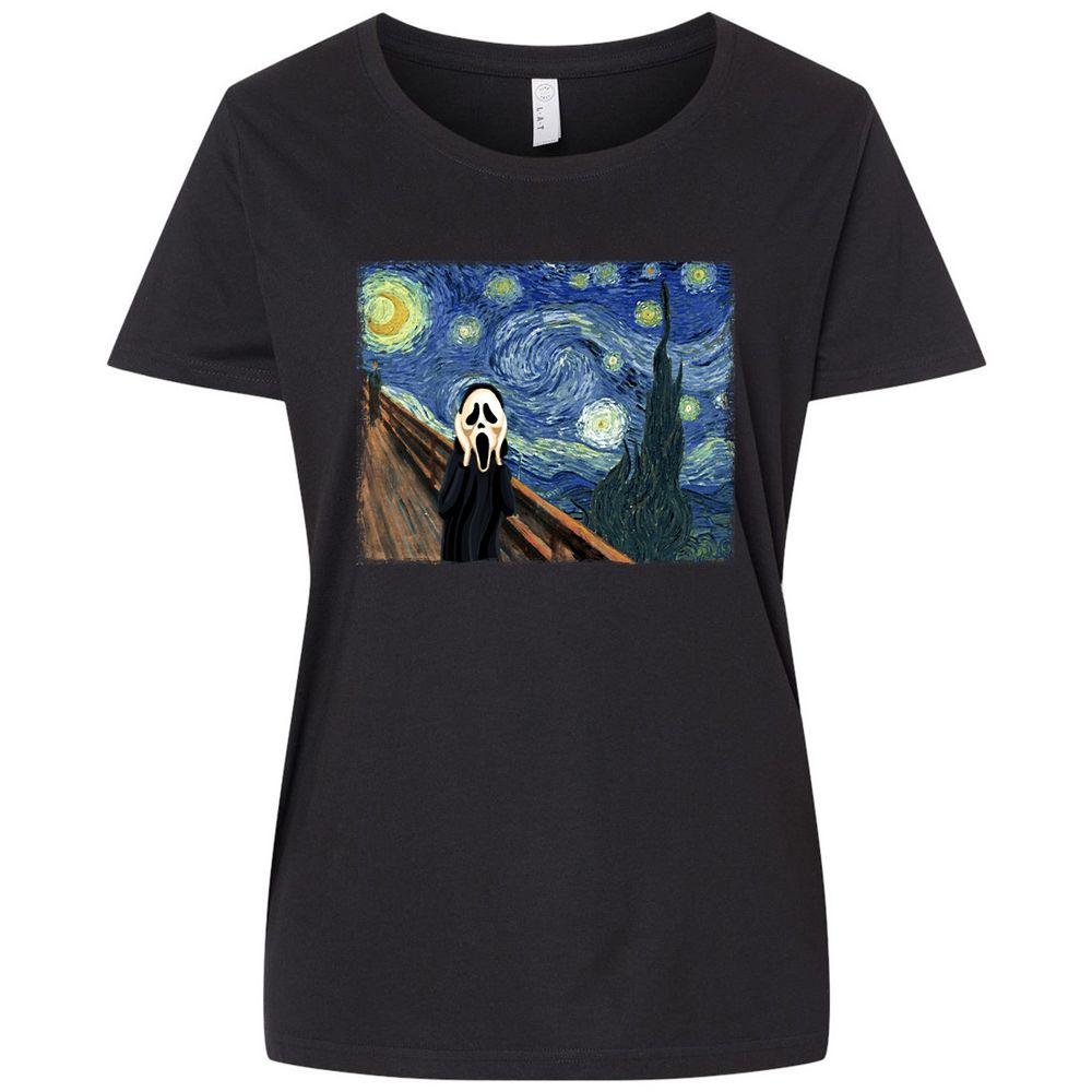 Ladies Curvy Jersey - MYCACDQF - Blended Black - 1