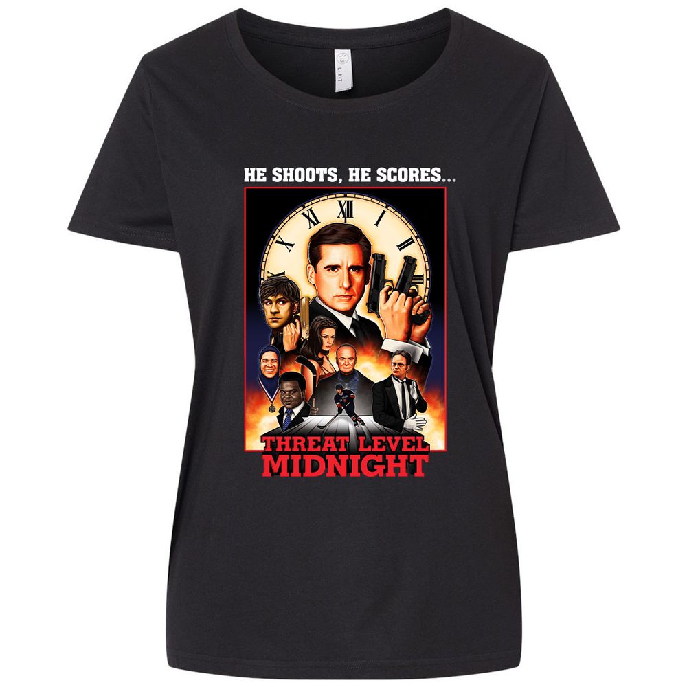 Ladies Curvy Jersey - Z8LWLWB4 - Blended Black - 1