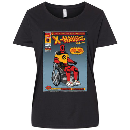 Ladies Curvy Jersey - 7FDC881P - Blended Black - 1