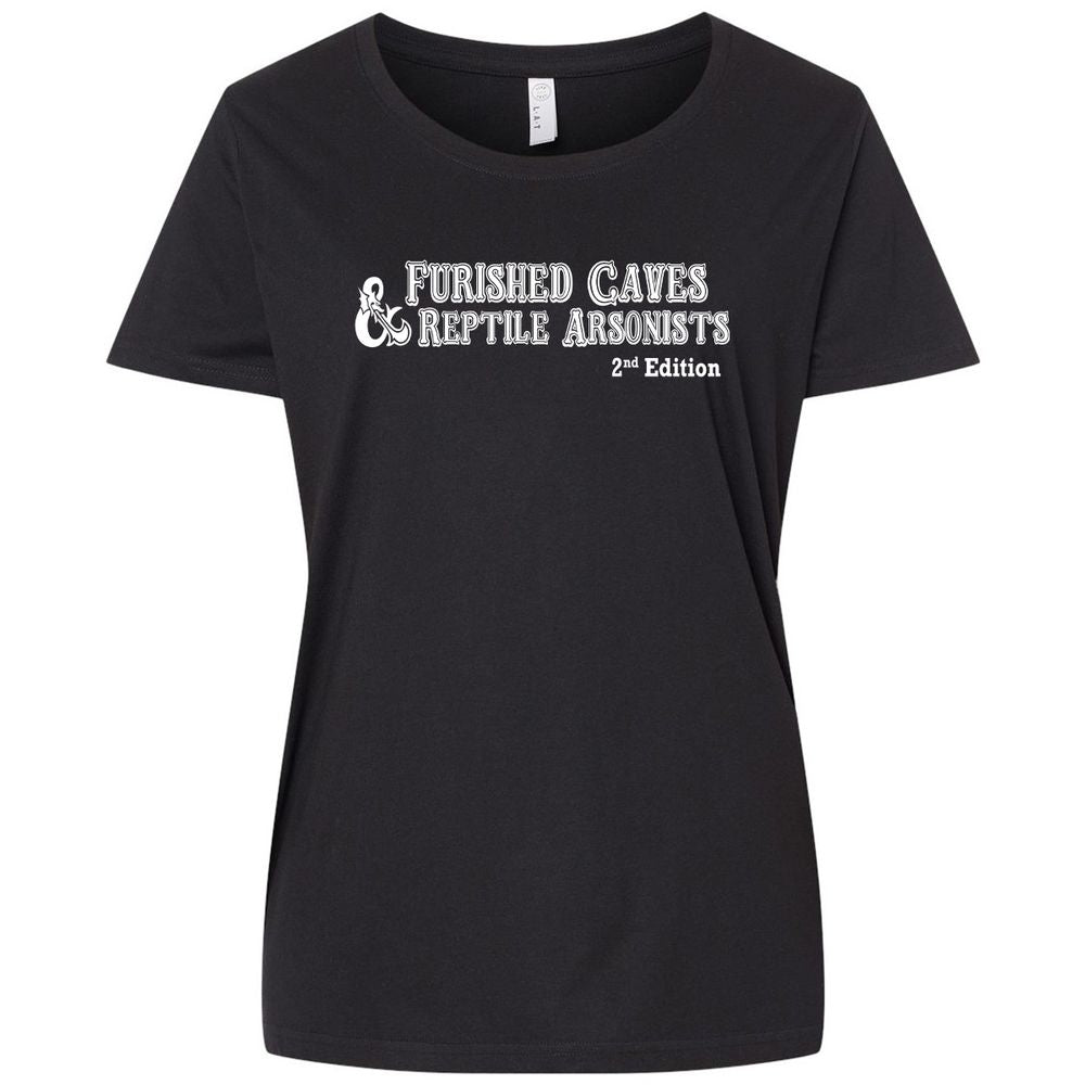 Ladies Curvy Jersey - XDEAFVH9 - Blended Black - 1