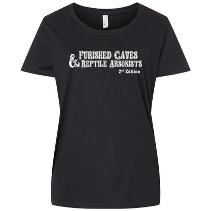 Ladies Curvy Jersey - XDEAFVH9 - Blended Black - 1