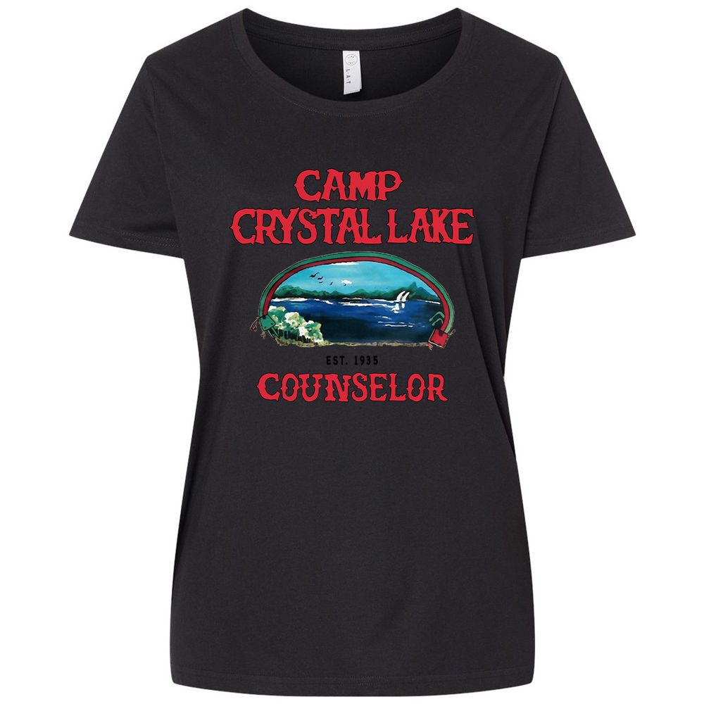 Ladies Curvy Jersey - B5JW2F1K - Blended Black - 1