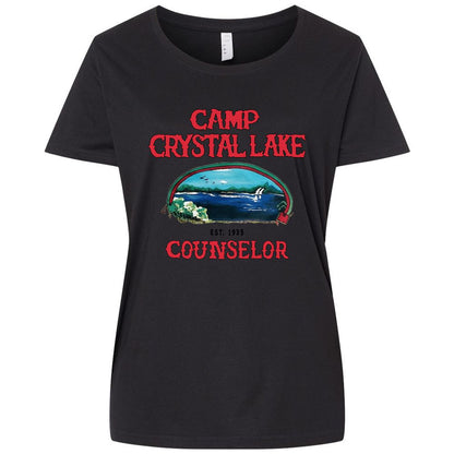 Ladies Curvy Jersey - B5JW2F1K - Blended Black - 1