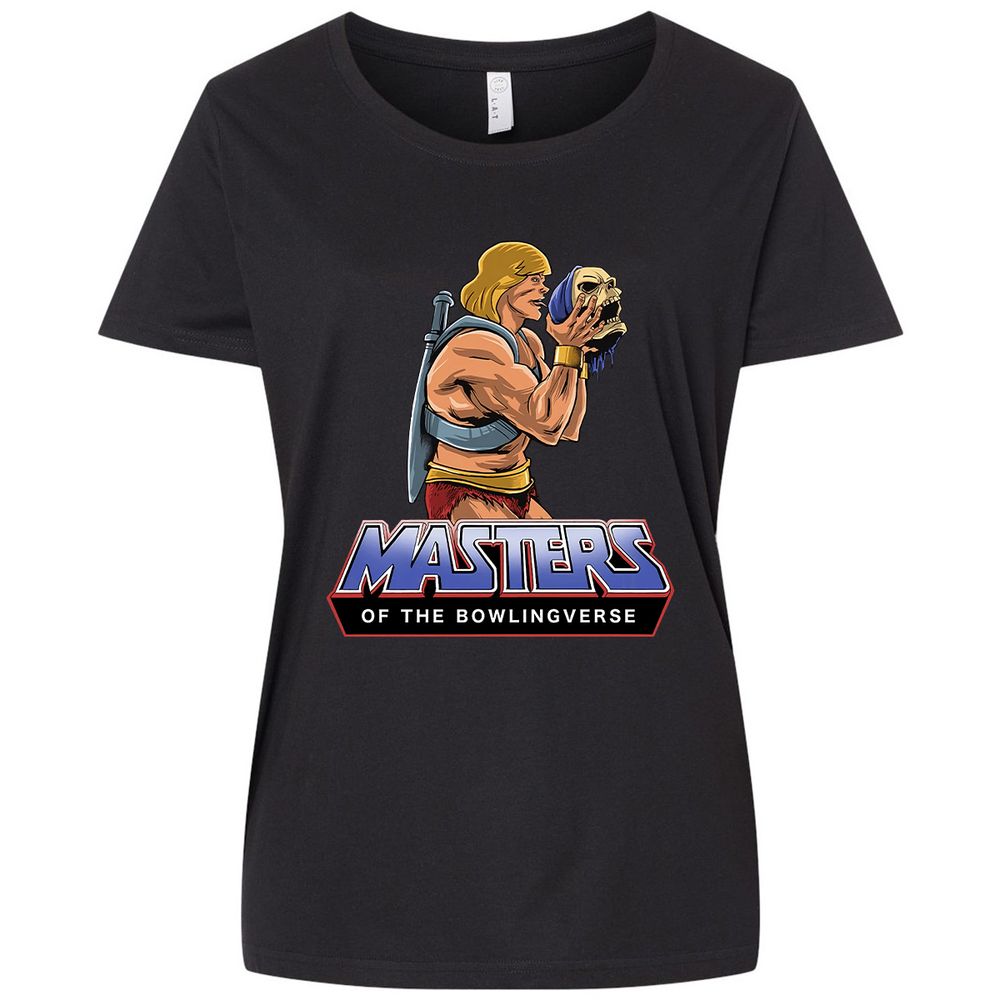 Ladies Curvy Jersey - 1S3U2SLN - Blended Black - 1