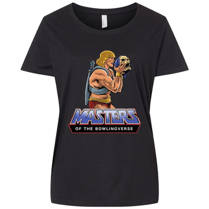 Ladies Curvy Jersey - 1S3U2SLN - Blended Black - 1