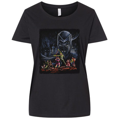 Ladies Curvy Jersey - 483KA5ZR - Blended Black - 1