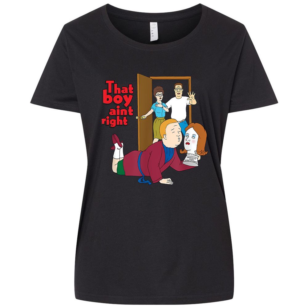 Ladies Curvy Jersey - P7WPNGS6 - Blended Black - 1