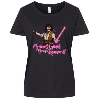 Ladies Curvy Jersey - NCYARWW8 - Blended Black - 1