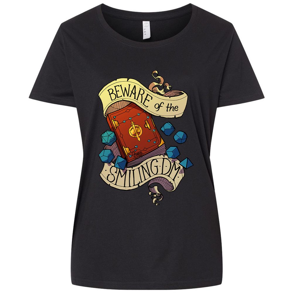 Ladies Curvy Jersey - BAPCHA7Y - Blended Black - 1