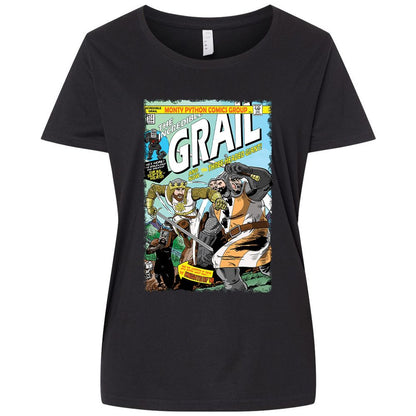 Ladies Curvy Jersey - AASFXSB8 - Blended Black - 1