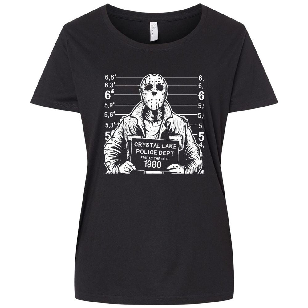 Ladies Curvy Jersey - QBEQ58WH - Blended Black - 1