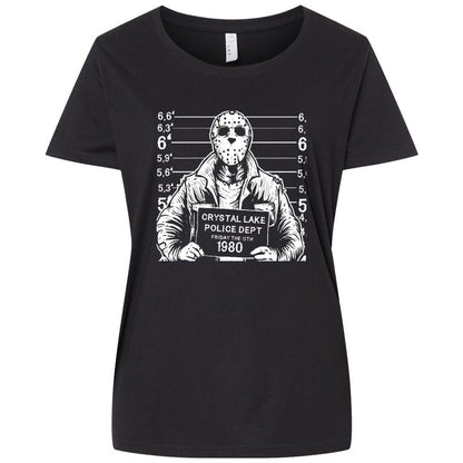 Ladies Curvy Jersey - QBEQ58WH - Blended Black - 1