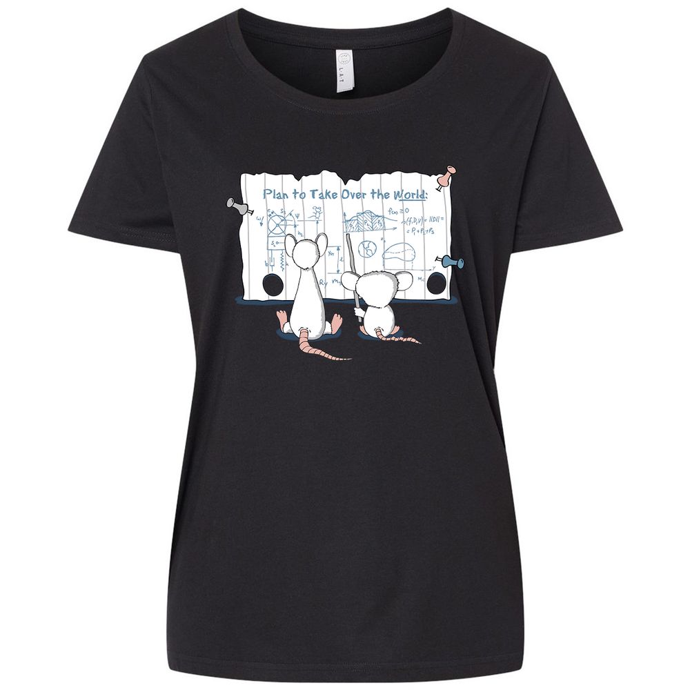 Ladies Curvy Jersey - N648VCHE - Blended Black - 1