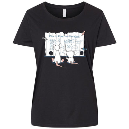 Ladies Curvy Jersey - N648VCHE - Blended Black - 1