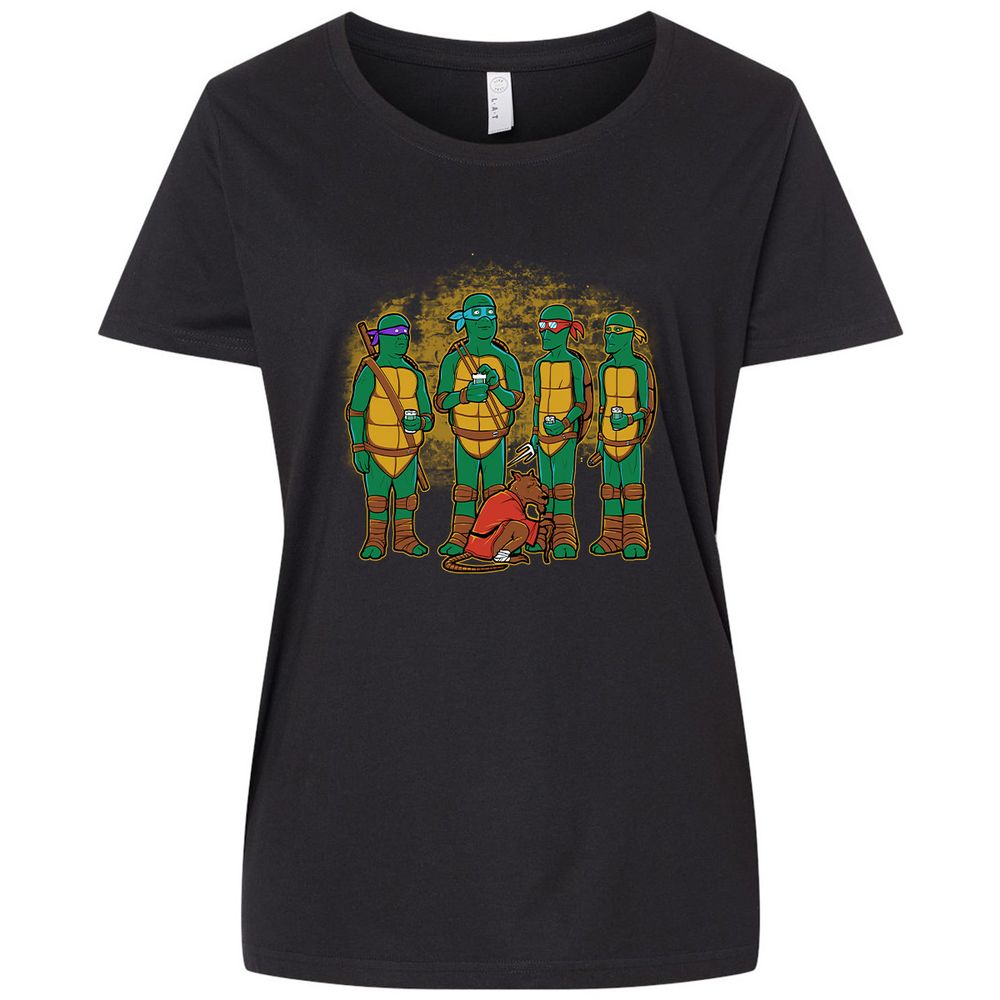 Ladies Curvy Jersey - KE2C5XBS - Blended Black - 1