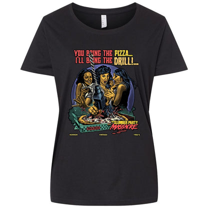 Ladies Curvy Jersey - ZN7KTQ32 - Blended Black - 1