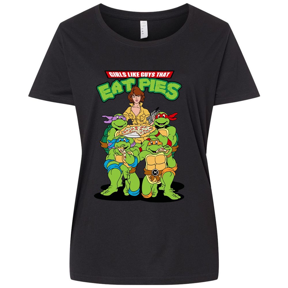 Ladies Curvy Jersey - BQA13YSN - Blended Black - 1