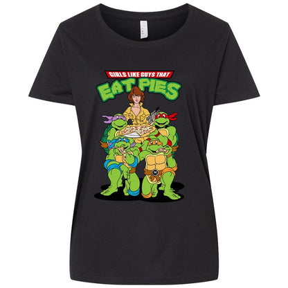 Ladies Curvy Jersey - BQA13YSN - Blended Black - 1