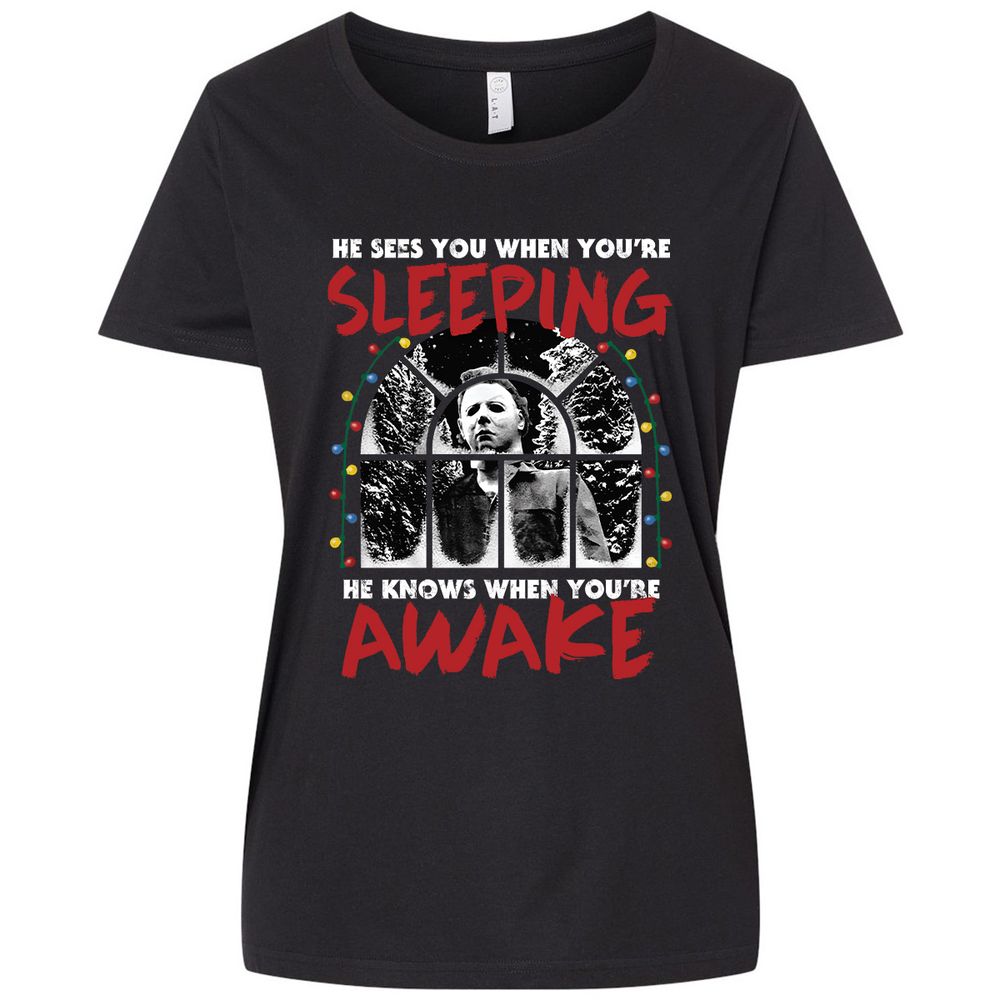 Ladies Curvy Jersey - ZWQM4UTT - Blended Black - 1