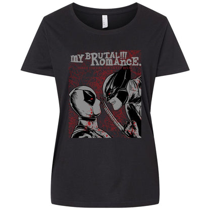 Ladies Curvy Jersey - B67YXKKN - Blended Black - 1