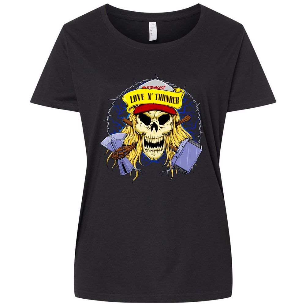 Ladies Curvy Jersey - WN7LPJDR - Blended Black - 1