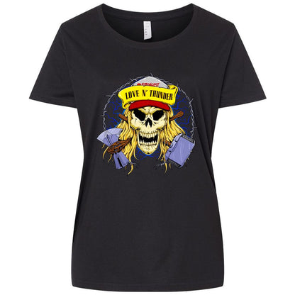 Ladies Curvy Jersey - WN7LPJDR - Blended Black - 1