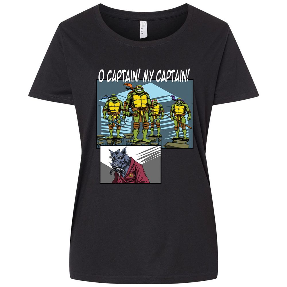 Ladies Curvy Jersey - UYETKGD5 - Blended Black - 1