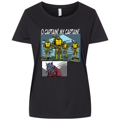 Ladies Curvy Jersey - UYETKGD5 - Blended Black - 1