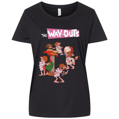 Ladies Curvy Jersey - FKGS6K9F - Blended Black - 1