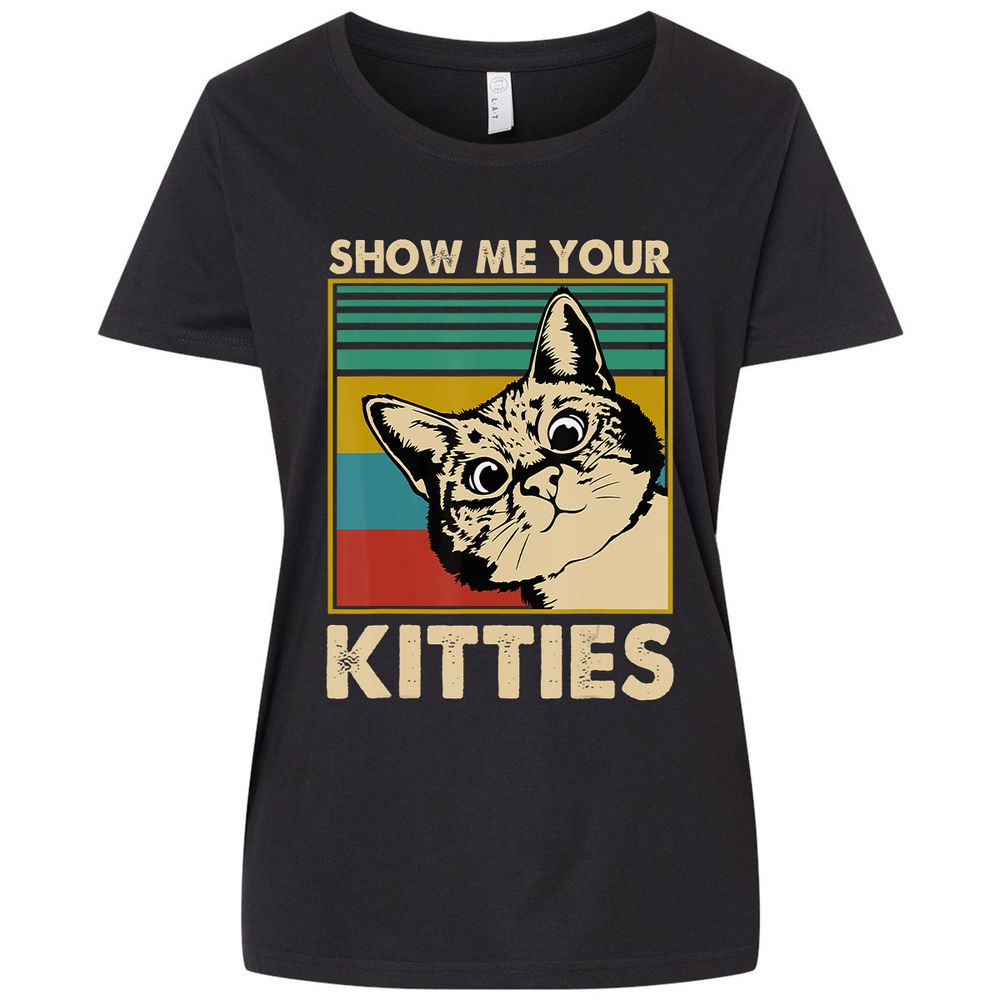 Ladies Curvy Jersey - C4N7VGJM - Blended Black - 1