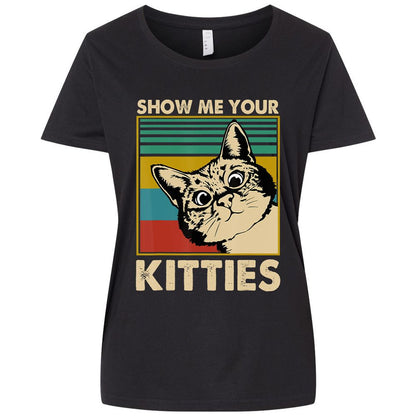 Ladies Curvy Jersey - C4N7VGJM - Blended Black - 1